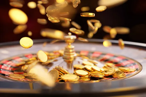 সবুজ বিলাসবহুল গাউন পরা এক নারী অলংকৃত রুলেট চাকার পাশে—যা BK33B–এর উচ্চমানের ক্যাসিনো পরিবেশকে প্রকাশ করে।