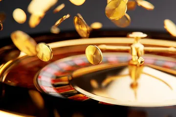 উজ্জ্বল স্লট মেশিনের পাশে হাস্যোজ্জ্বল এক নারী—যা BK33B–এর রোমাঞ্চকর স্লট সংগ্রহকে উপস্থাপন করে।