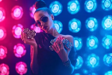 A laptop glowing with a bright login prompt in a minimalistic setup, symbolizing the protected access system at BK33B.